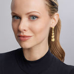 caviar earrings,gold earrings,drop earrings,statement earrings