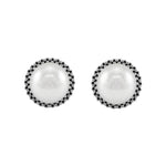 Pearl|caviar earrings,pearl earrings,lagos earrings,statement earrings