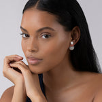 Pearl|caviar earrings,pearl earrings,lagos earrings,designer earrings