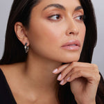 Ceramic Black|caviar earrings,diamond earrings,lagos earrings,designer earrings