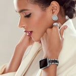 Diamond|caviar earrings,diamond earrings,lagos earrings,designer earrings
