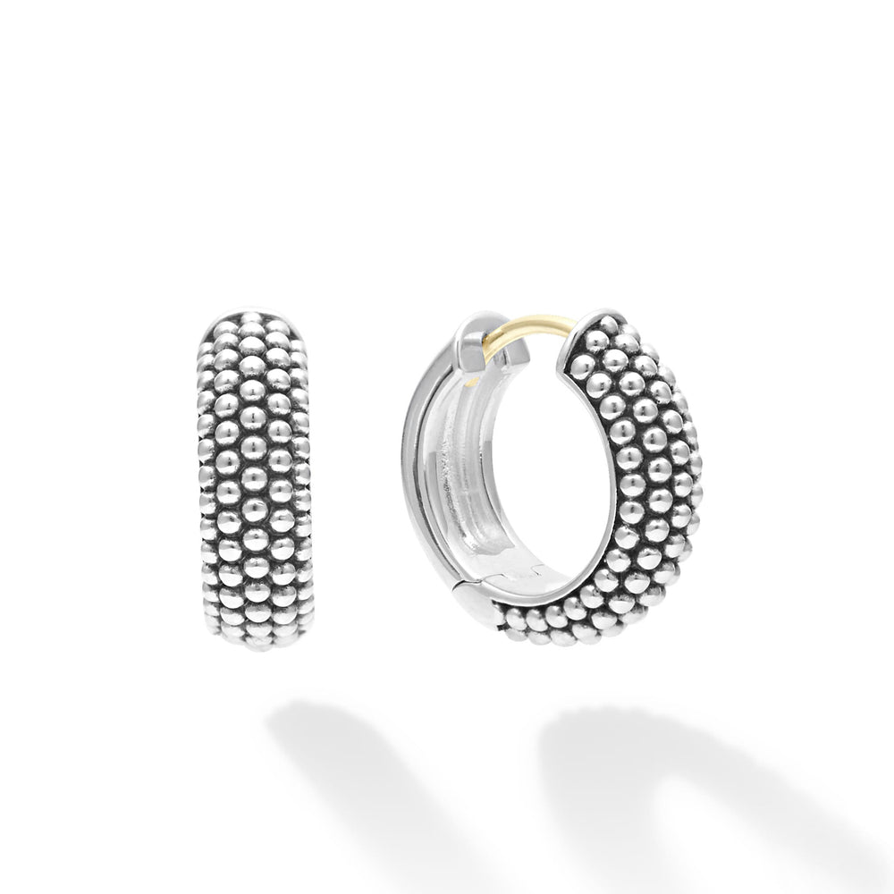 Signature Caviar Caviar Huggie Earrings