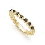 Black Diamond|caviar ring,stacking ring,lagos ring,statement ring