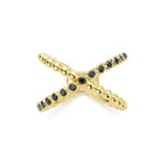 Black Diamond|caviar ring,cocktail ring,lagos ring,statement ring