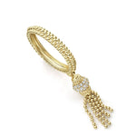 Caviar Gold Caviar Tassel Diamond Ring