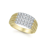 Signature Caviar Superfine Diamond Statement Ring