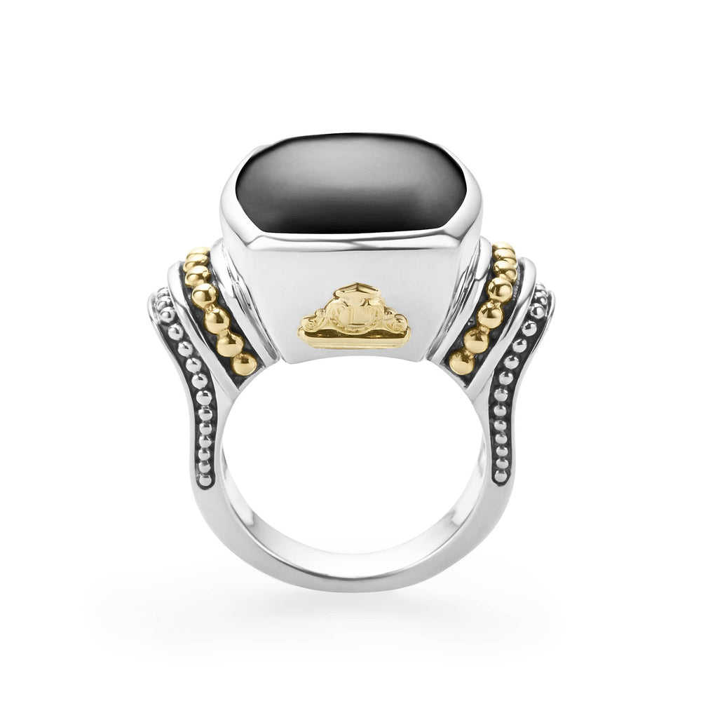 Onyx Cabochon|caviar ring,cocktail ring,lagos ring,gemstone ring