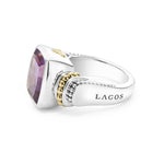 Amethyst|caviar ring,cocktail ring,lagos ring,gemstone ring