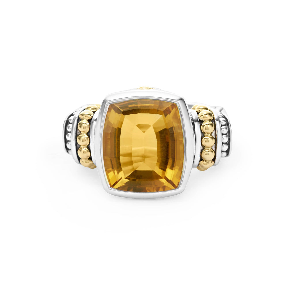 Citrine|caviar ring,cocktail ring,lagos ring,gemstone ring