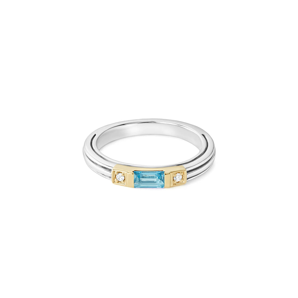 Swiss Blue Topaz|caviar ring,stacking ring,lagos ring,gemstone ring