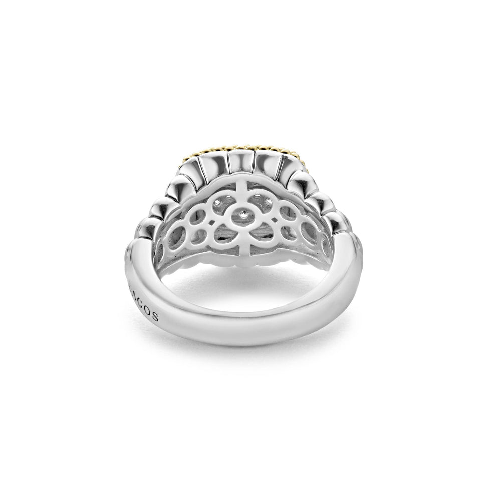 Diamond|caviar ring,cocktail ring,lagos ring,statement ring