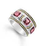 Rittenhouse Rhodolite Garnet Stacking Rings