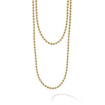 Caviar Gold 18K Gold Beaded Necklace