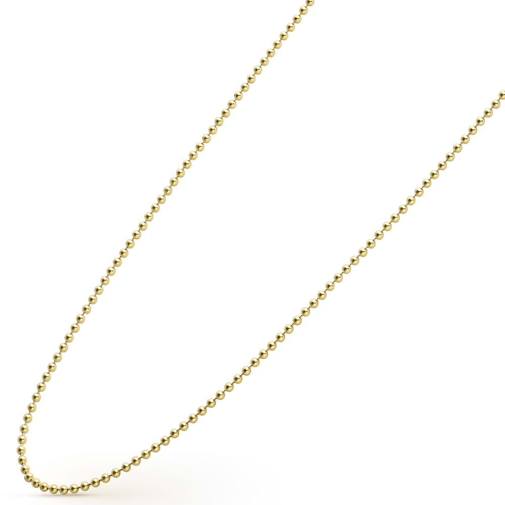 Caviar Gold Petite 18K Gold Beaded Necklace