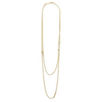 Caviar Gold 32 Inch Gold Caviar Chain Necklace