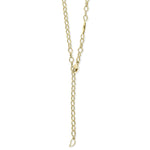 Signature Caviar 18K Gold Petite Link Necklace