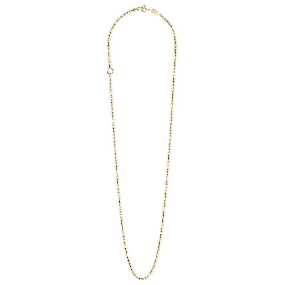 Caviar Gold 18K Gold Beaded Necklace