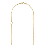 Caviar Gold 18K Gold Beaded Necklace