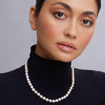 Pearl|caviar necklace,pearl necklace,designer necklace,statement necklace