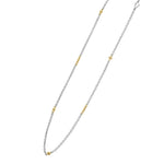 Caviar Icon Two-Tone Caviar Chain Necklace