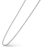 Signature Caviar Beaded Chain Necklace