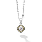 Rittenhouse White Topaz Pendant Necklace