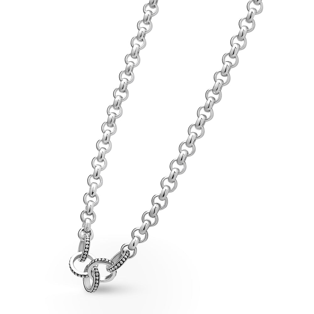 Signature Caviar Caviar Circle Link Necklace