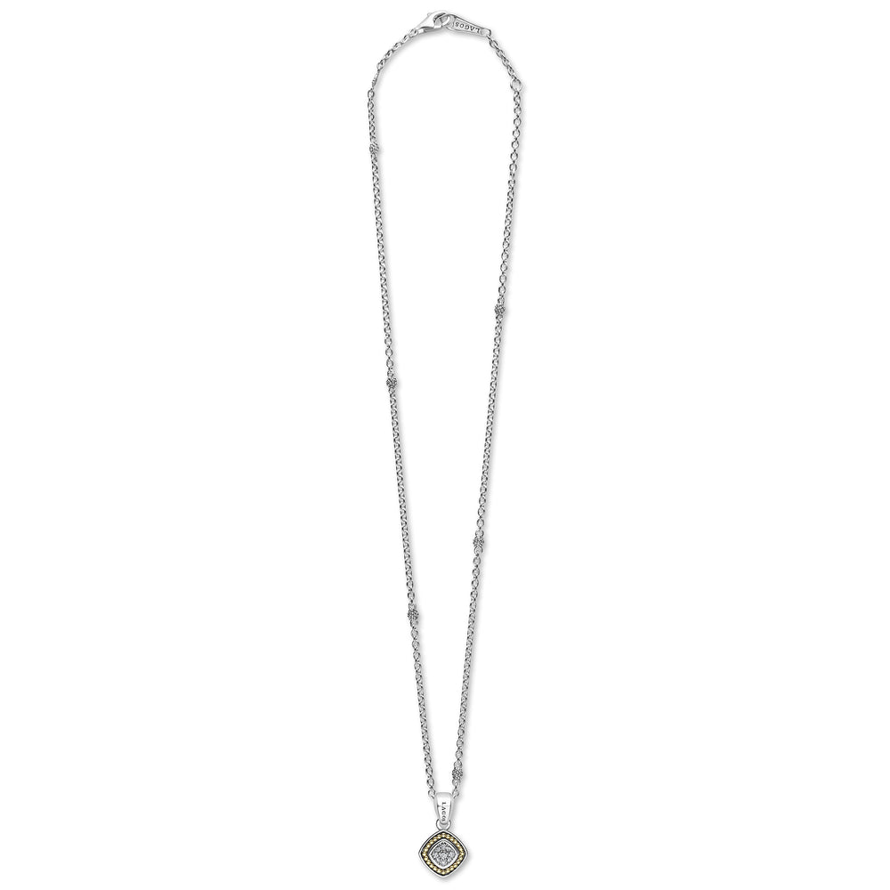 Rittenhouse Two-Tone Diamond Pendant Necklace