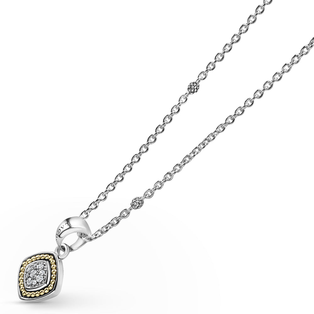 Rittenhouse Two-Tone Diamond Pendant Necklace