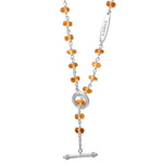 Caviar Icon Citrine Beaded Necklace