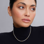 Signature Caviar 18K Gold Station Necklace