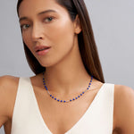 Caviar Icon Ultramarine Ceramic Beaded Necklace