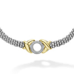 Embrace 18K Gold XO Diamond Necklace