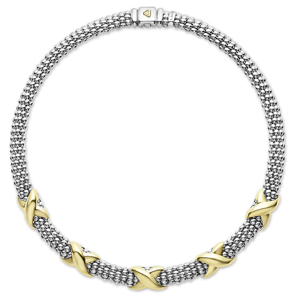 Embrace Five Station X Caviar Necklace