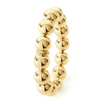 Caviar Gold 18K Gold Bead Bracelet 15mm