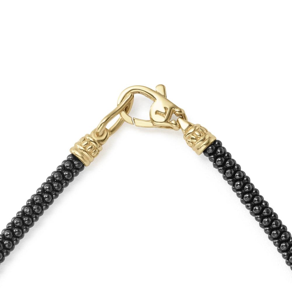 Ceramic Black|caviar bracelet,gold bracelet,lagos bracelet,beaded bracelet