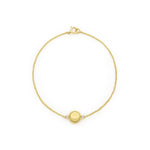 Caviar Gold 18K Gold Diamond Circle Bracelet