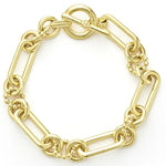 Signature Caviar 18K Gold Link Bracelet