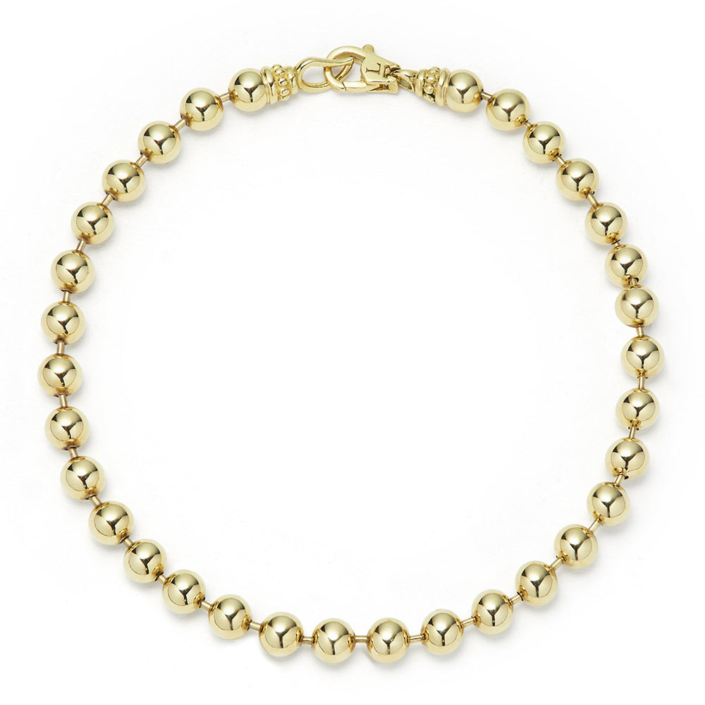 Anthem 18K Gold Ball Chain Bracelet