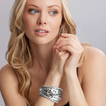 caviar bracelet,cuff bracelet,lagos bracelet,beaded bracelet