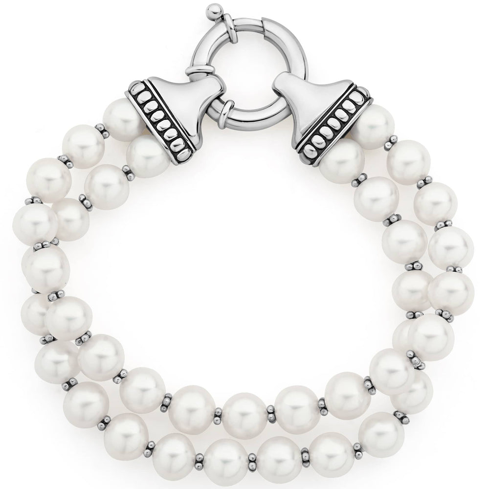 Luna Two Strand Pearl Bracelet