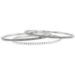 Signature Caviar Bangle Set