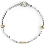 Caviar Icon Two-Tone Caviar Beaded Bracelet