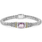 Caviar Color Amethyst Caviar Bracelet | 6mm