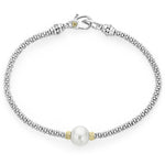 Luna Single Pearl Caviar Bracelet | 3mm