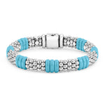 Blue Caviar Ceramic Caviar Beaded Bracelet | 9mm