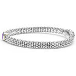 Rittenhouse Amethyst Caviar Bracelet | 6mm