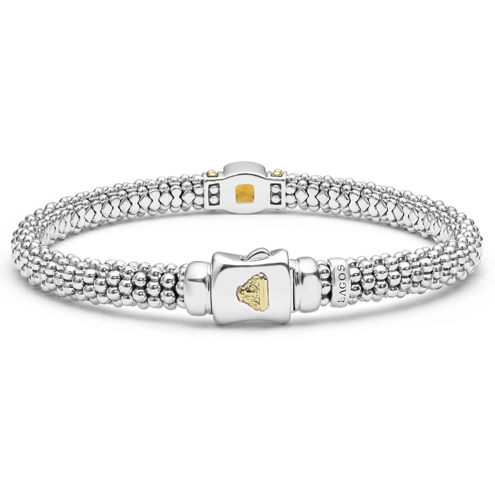 Rittenhouse Citrine Caviar Bracelet | 6mm