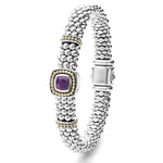 Rittenhouse Amethyst Caviar Bracelet | 9mm