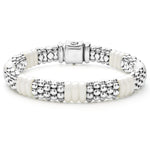 White Caviar Ceramic Caviar Beaded Bracelet | 9mm